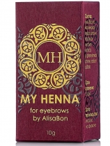 Черная хна для окрашивания бровей "My Henna" 