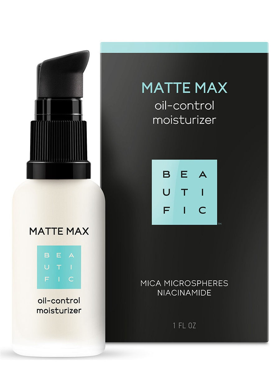 Крем-флюид для лица матирующий Matte Max. Корректор пор для комбинированной и жирной кожи