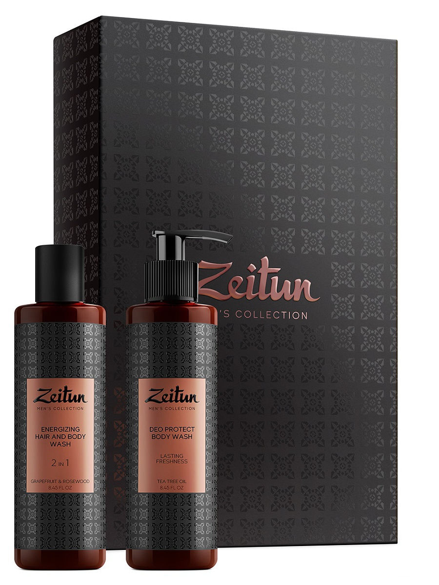 ZEITUN Подарочный набор для мужчин "Заряд энергии"